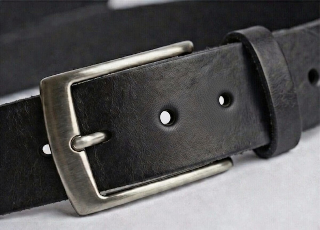 حزام 100% جلد طبيعي - بإبزيم إيطالي عالي الجودة